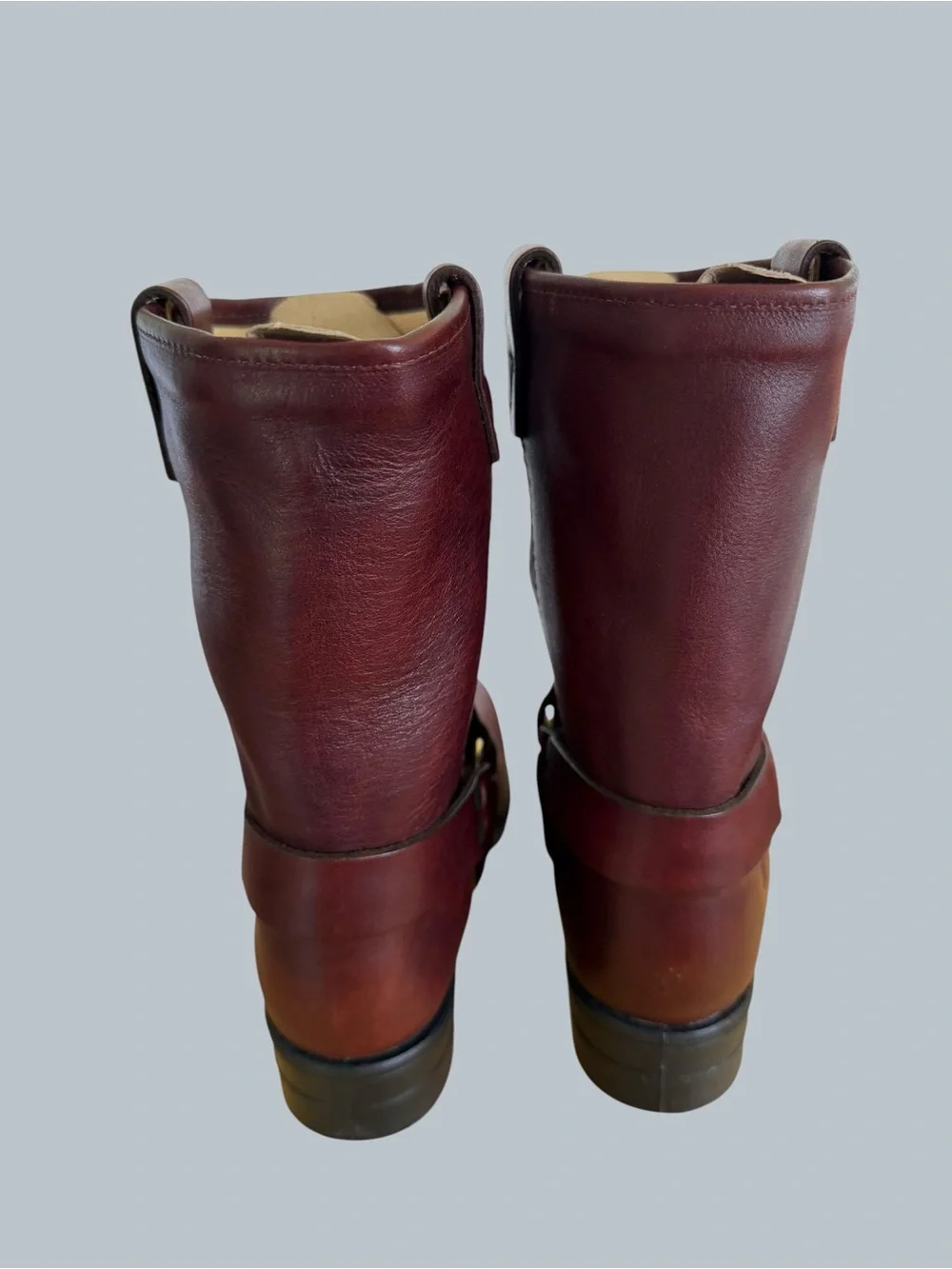 Frye NEW Youth Vintage Small Frye Pull On Harness Boots Size 2 #267070